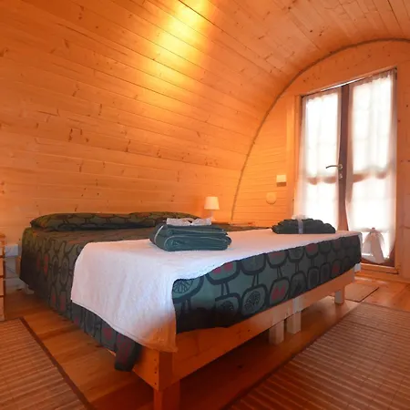 Holz Igloo Mit Privat Garten Campingplatz *