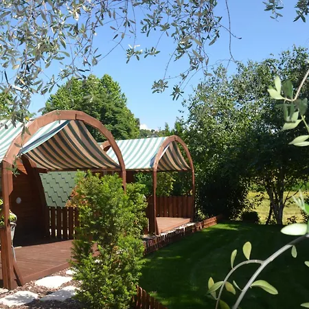 キャンプ場 Holz Igloo Mit Privat Garten *